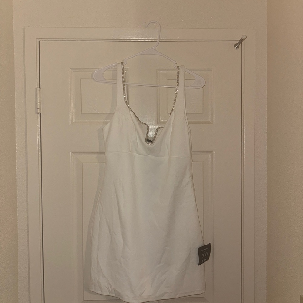 Lulu's White Mini Dress